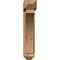 Ekena Millwork Thorton Arts and Crafts Rough Sawn Bracket w/ Offset Brace, Western Red Cedar, 6"W x 26"D x 30"H BKT0604X26X30THR03RWR - alternate 2
